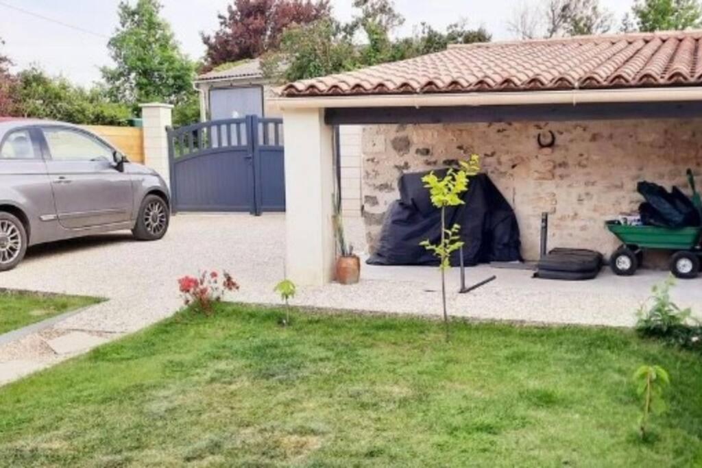 Gite La Bulle Avec Jardin A 15 Min Des Plages Saint-Benoist-sur-Mer Buitenkant foto